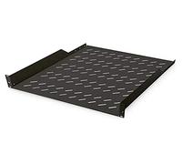 Digitus DN-19 TRAY-2-55-SW 19 pouces 2 UH montage fixe adapté à une baie de profondeur: à partir de 800 mm noir