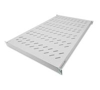 Digitus DN-97648 19 pouces Plaque de sol 1 UH rails de fixation variables adapté à une baie de profondeur: 1000 mm gris clair