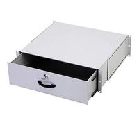 Digitus Tiroir pour armoires réseau et serveur 19 pouces (48,3 cm) 3U verrouillable gris