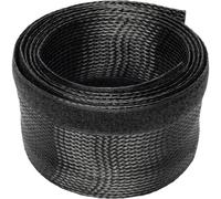 Digitus Tube guide-câbles polyester noir flexible (L x l x H) 2000 x 85 x 3 mm 1 pc(s) DA-90507