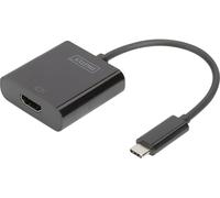 Digitus TV, écran Adaptateur [1x USB-C® mâle - 1x HDMI femelle] DA-70852 15.00 cm