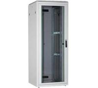 DIGITUS Armoire réseau 19 Pouces 42U - 80x80 cm - Série Unique - Charge 800 kg - Profondeur utile 743 mm - Gris