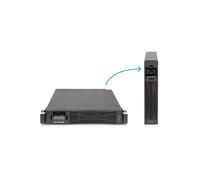 Uninterruptible Power Supply (UPS) Online Rack 19" LCD 1000VA/1,000W 2x12V/9Ah 8xC13 1xC14 USB RS232 RJ45 Depth 325mm