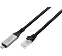 Digitus Câble adaptateur USB-C vers RJ45 Cat. 6A S/FTP 1 Gbit/s USB 3.2 Gen1 LSZH 2 m