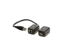 DIGITUS USB extender - Émetteur-récepteur réseau - 60 m - Cat5 - Complet - 10/100Base-T(X) - noir DIGITUS