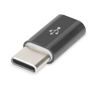Digitus USB2.0-C/USB2.0 Micro-B USB C Micro USB B Noir