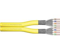DIGITUS Verlegekabel Cat7a S/FTP dupl.B2ca 500m gelb AWG22/1 (Speditionsversand)