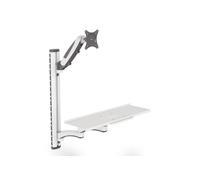 DIGITUS WAH Arbeitspl. 0"-32" 1TFT+TAS 2Gelenke weiß Max.8KG