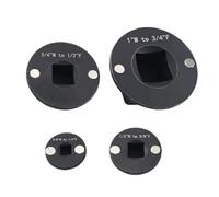 DIGN Space Challenge) Jeu d'adaptateurs de douille à profil bas, adaptateur de base en acier inoxydable. Fonctionnaire d'entraînement en acier | Accessoires d'outils - Entraînement 4 pièces pour clé à