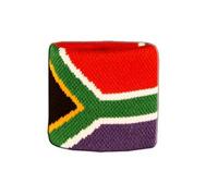 Digni® Bracelet éponge Motif Afrique du Sud pour Poignet, Bracelet de Sport Anti-Transpiration pour Supporters et événements