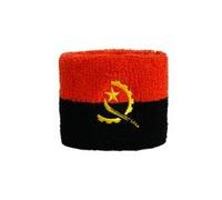 Digni® Bracelet éponge Motif Angola pour Poignet, Bracelet de Sport Anti-Transpiration pour Supporters et événements
