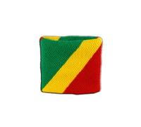 Digni® Bracelet éponge Motif Congo pour Poignet, Bracelet de Sport Anti-Transpiration pour Supporters et événements