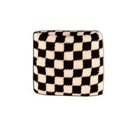 Digni® Bracelet éponge Motif Damier Noir et Blanc pour Poignet, Bracelet de Sport Anti-Transpiration pour Supporters et événements