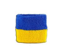 Digni® Bracelet éponge Motif Ukraine pour Poignet, Bracelet de Sport Anti-Transpiration pour Supporters et événements