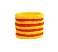 Digni® Bracelets éponge Motif Espagne Catalogne, Accessoires de Sport pour Supporters et événements