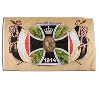 Digni Drapeau Allemagne Croix de Fer 1914-90 x 150 cm Sticker Gratuit