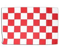 Digni® Drapeau Damier Rouge-Blanc 30 x 45 cm