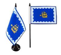 Digni® Drapeau de Table Canada Québec Ville, Mini Drapeau - 10 x 15 cm
