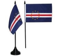 Digni® Drapeau de Table Cap Vert, Mini Drapeau - 10 x 15 cm