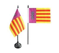 Digni® Drapeau de Table Espagne Île Malorque, Mini Drapeau - 10 x 15 cm