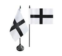 Digni® Drapeau de Table France Bretagne Kroaz du, Mini Drapeau - 10 x 15 cm