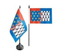 Digni® Drapeau de Table France Pays de la Loire, Mini Drapeau - 10 x 15 cm