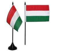 Digni® Drapeau de Table Hongrie, Mini Drapeau - 10 x 15 cm
