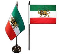 Digni® Drapeau de Table Iran Ancien, Mini Drapeau - 10 x 15 cm