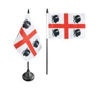 Digni® Drapeau de Table Italie Sardaigne, Mini Drapeau - 10 x 15 cm
