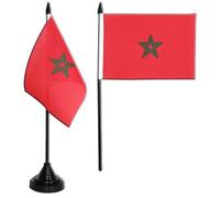 Digni® Drapeau de Table Maroc, Mini Drapeau - 10 x 15 cm