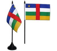 Digni® Drapeau de Table République Centralafricaine, Mini Drapeau - 10 x 15 cm