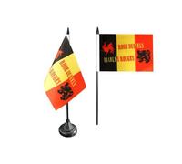 Digni® Drapeau de Table supporteur Belgique Diables Rouges Mini Drapeau - 10 x 15 cm