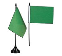 Digni® Drapeau de Table Unicolore Vert, Mini Drapeau - 10 x 15 cm
