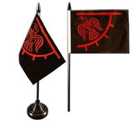Digni® Drapeau de Table Viking Odinicraven, Mini Drapeau - 10 x 15 cm