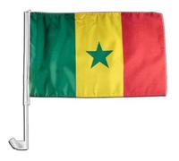 Digni Drapeau de Voiture Sénégal - 30 x 40 cm