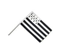 Digni Drapeau France Bretagne sur hampe - 60 x 90 cm