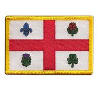 Digni Écusson brodé Flag Patch Canada Montreal - 8 x 6 cm