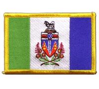 Digni Écusson brodé Flag Patch Canada Yukon - 8 x 6 cm