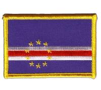 Digni Écusson brodé Flag Patch Cap Vert - 8 x 6 cm