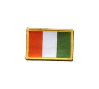Digni Écusson brodé Flag Patch Côte D'Ivoire - 8 x 6 cm