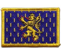 Digni Écusson brodé Flag Patch France Franche-Comté - 8 x 6 cm