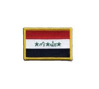 Digni Écusson brodé Flag Patch Irak Ancien 1991-2004 - 8 x 6 cm
