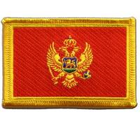 Digni Écusson brodé Flag Patch Monténégro - 8 x 6 cm
