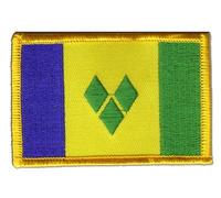 Digni Écusson brodé Flag Patch Saint Vincent et Les Grenadines - 8 x 6 cm