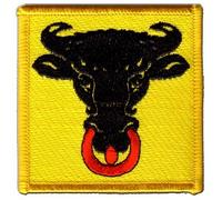 Digni Écusson brodé Flag Patch Suisse Uri - 7 x 7 cm