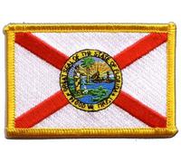 Digni Écusson brodé Flag Patch USA US Florida - 8 x 6 cm