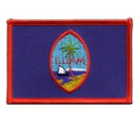 Digni Écusson brodé Flag Patch USA US Guam - 8 x 6 cm