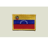 Digni Écusson brodé Flag Patch Venezuela 7 Etoiles avec Blason 1930-2006 - 8 x 6 cm