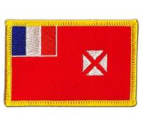 Digni Écusson brodé Flag Patch Wallis-et-Futuna - 8 x 6 cm
