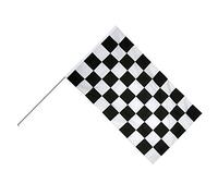 Digni Grand Drapeau Damier F1 sur hampe 60 x 90 cm Sticker Gratuit